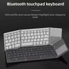 Bluetooth-клавиатура, тройная складная клавиатура, подходит для iPad, мини-клавиатура для мобильного телефона и планшета для делового офиса, подходит для всех систем