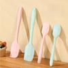 Silicone High-Temperature Cake Cream Spatula and Scraper