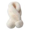 Rabbit Fur Scarf, Fur Collar Scarf, Women's Autumn and Winter Warmth, Korean Version of Versatile Three-tube Thickened Plush Scarf, Scarf