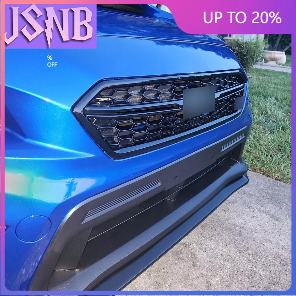 New For Subaru WRX STI 2018-2021 Factory Style Gloss Black Upper Honeycomb Mesh Grille Shell w/Badge Slot