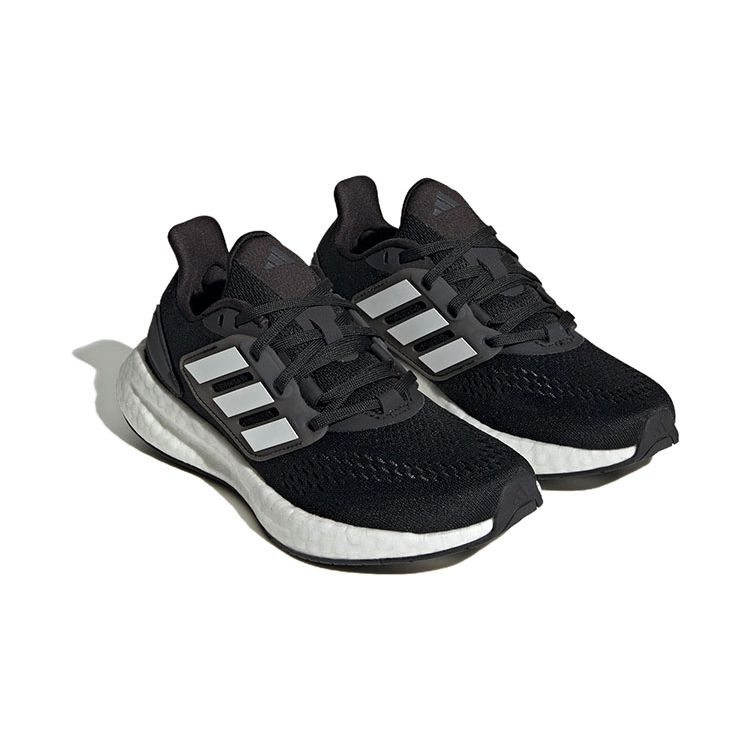 Adidas Детские кроссовки PureBoost 22 J Black White Core-Black Cloud-White Carbon GZ2599
