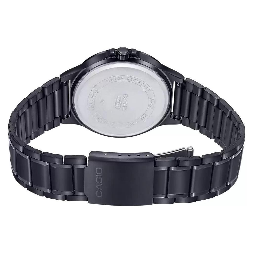 Аналоговые черные мужские часы, Black Analog Men's Watch, Casio