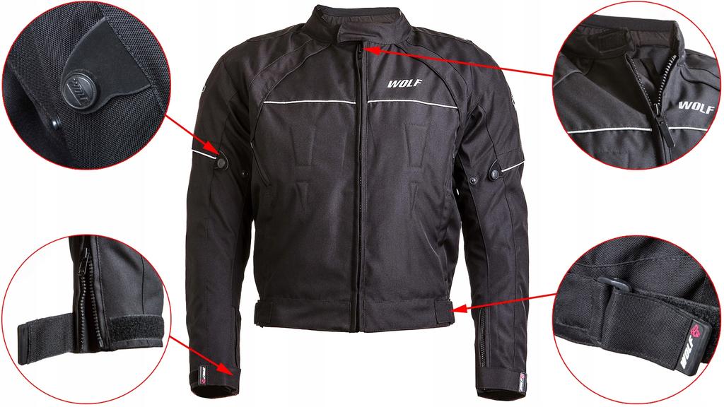 WOLF TEXTILE JACKET BLADE