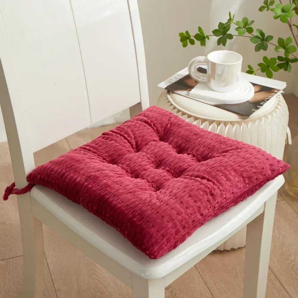 Restaurant Coffee Shop Dining Chair Butt Plush Cushion Square Floor Sit Cushion for Home Office Chair Cushion Home Decor