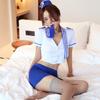 Sexy Stewardess Cosplay Costumes Temptation Flight Attendant Uniform Erotic Lingerie Set Women Adults Sex Temptation Costumes