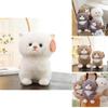 Adorable Plush Budou Cat Stuffed Doll Soft Cat Cuddly Toy Perfect Gift For Girls