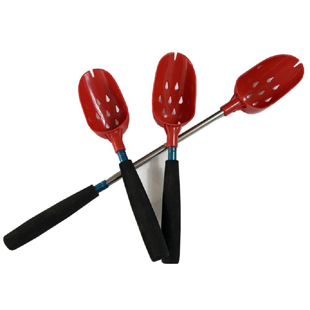Far Throw Bait Throwing Spoon Telescopic Bait Casting Scoop Fishing Nesting Spoon  Fishing Tools