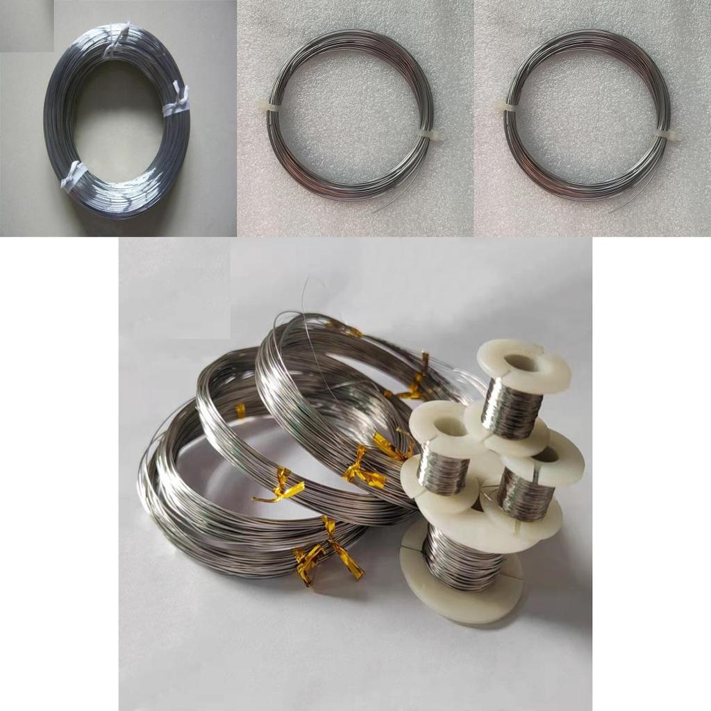 10 метров проволоки из нержавеющей стали 0,3-0,5 мм для металлообработки и электротехнических проектов