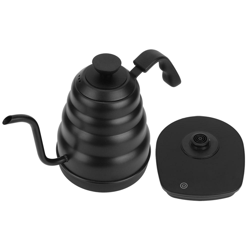 Электрический чайник на гибкой шее, 1200 Вт, кофейник, горячая вода, быстрое кипячение, нержавеющая сталь