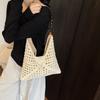 Fashion Lazy Wind Large Capacity Woven Bag Women's Summer New Seaside Vacation Beach Bag Casual Armpit