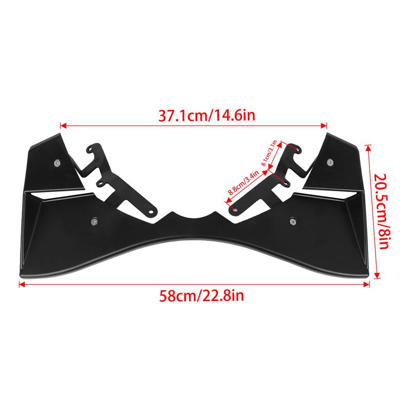 For SUZUKI GSX-R1000 GSXR1000 GSXR 1000 2017 2018 2019-2025 Front Spoilers Aerodynamic Deflector GP WINGS Motorcycle Accessories