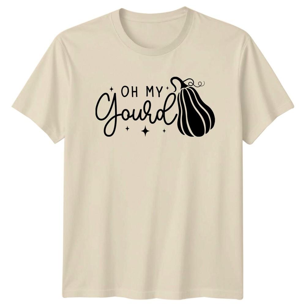 Oh My Gourd TShirt Autumn Novelty Halloween Halloween Gift For Him And Her