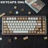 119Key Tiramisu Keycaps MA Profile PBT Dye Sublimation Process Keycap for Mechanical Keyboards Switches