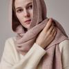 Saint Luxure Knitted Muffler Pink