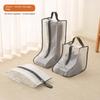 Waterproof Shoe Storage Bag for Home and Travel - Multi-functional Portable PVC Cover To Keep Boots Dust-Free
