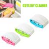 Вилка, ложка, щетка, очиститель, скребок, кухонный помощник, кухонные принадлежности, столовые приборы, гаджет