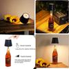 Wireless Bottle Table Lamp Touch Control of 3 Colors and Stepless Dimming Night Lamp For Bar Wine Bottle Decor Desk Lighting