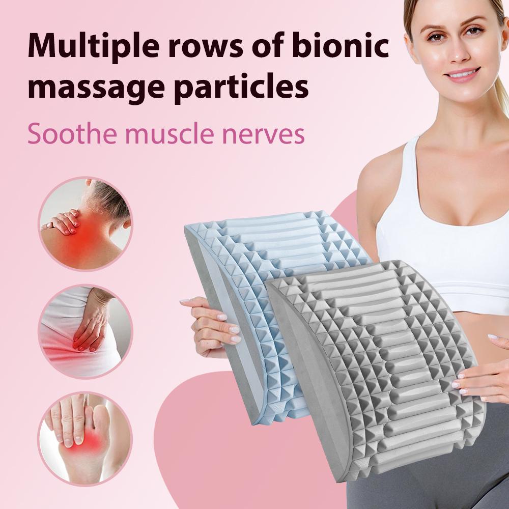Lower Back Pain Relief Treatment Stretcher Chronic Lumbar Support Herniated Disc Posture Corrector Pillow Cushion Brace Home Gym