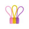 Reusable Magnetic Cable Ties, Cord Organizer, Silicone Magnetic Cord Ties for Bundling Stuff, Book Marker Fridge Magnets