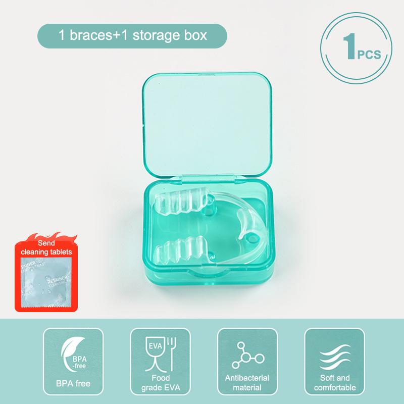 Уход за полостью рта Зубные скобы Капа для бруксизма Шина для ночного скрежетания зубами с профилактикой моляров