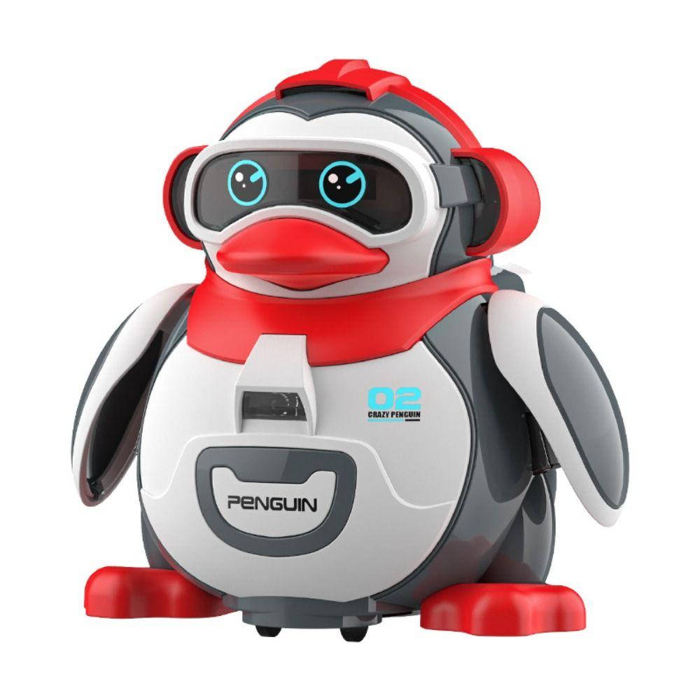 Interactive Penguin Moving Walking Toy Mechanical Penguin Simulation Model  Kids Birthday Gifts