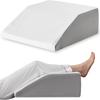 Leg Pillow, 8inch Leg Elevating Pillow for Legs,Rest, Sleeping,Leg Wedge Pillow for Side Sleeping, Memory Foam Leg Wedge Pillow