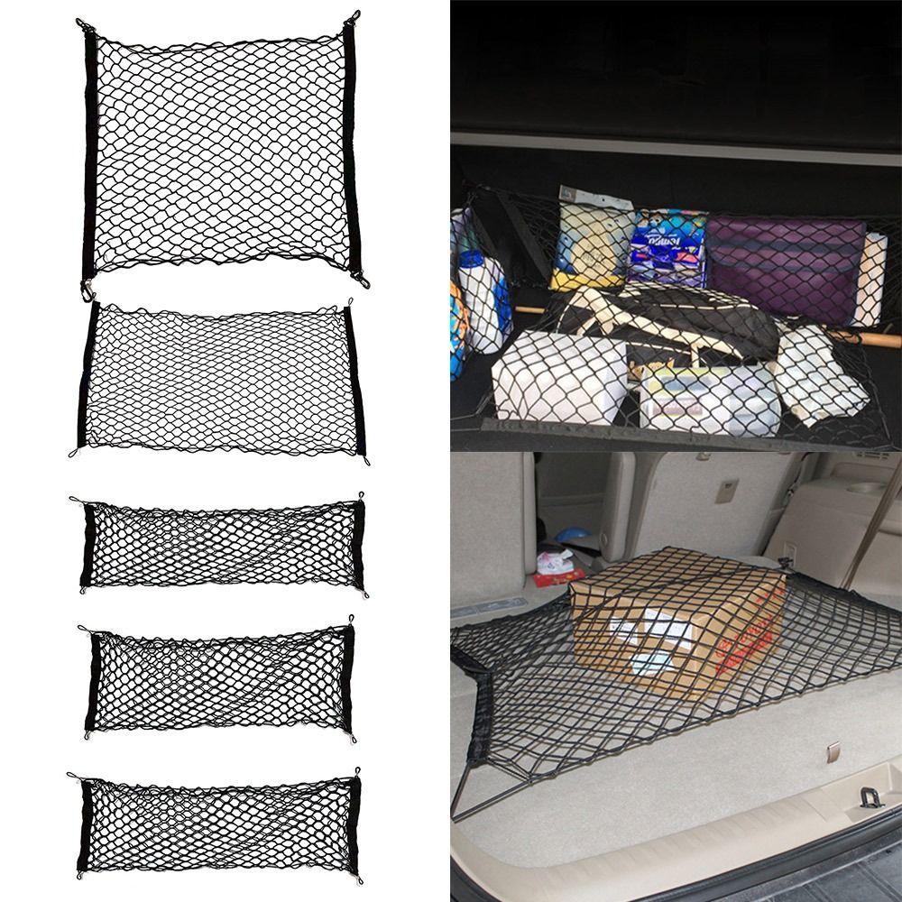 Карманный сетчатый карман для фургона, грузовика, украшение для салона автомобиля, органайзер для хранения багажа, сетка для багажника автомобиля