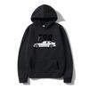 2025 Autumn/Winter Men's New Car Printed Hoodie Fashion High Quality Hip Hop Holiday Pure Cotton Pullover Sweatshirt Large Size