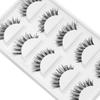 5 Pairs Natural Soft Long Eye Lashes Extension Cosmetic False Eyelash