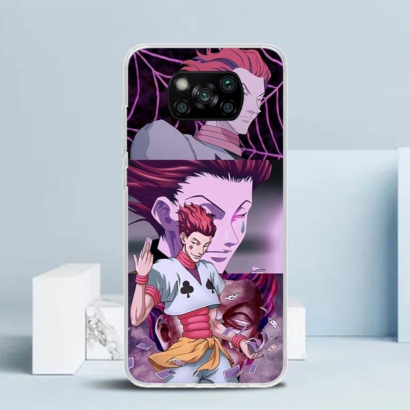 Чехол для телефона HunterX Hisoka для Xiaomi Poco F7 Ultra X5 X6 X7 Pro M7 Redmi 15C 15 13C 13 12C 12 10C 10 10A 9 9C 9A 9T Poco X