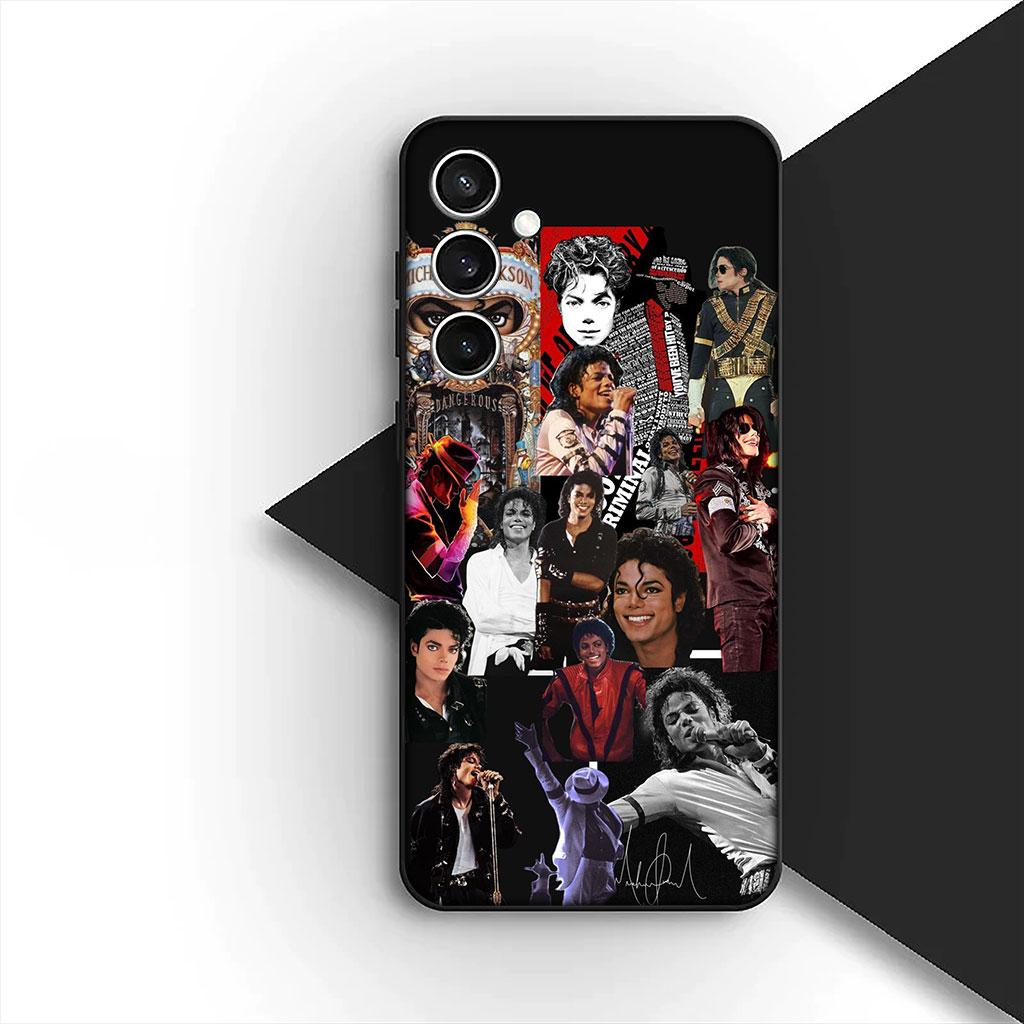 Чехол для телефона для Samsung Galaxy S22 S21 S20 FE Ultra Plus A07 A17 A15 A16 A25 A57 A37 Мягкий чехол M-Michaels Горячий плакат J-Jacksons