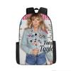 Taylor Swift Themed Kids Backpack School Lightweight Oxford Fabric Dual Strap Bag With Padded Air Cushion Straps Breathable