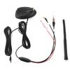 Car DAB+GPS+FM Antenna Active Amplified Top Roof Mount Waterproof Dustproof Universal