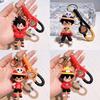 2024 Брелок Ван Пис Стильный брелок с худи Луффи Для фанатов и коллекционеров