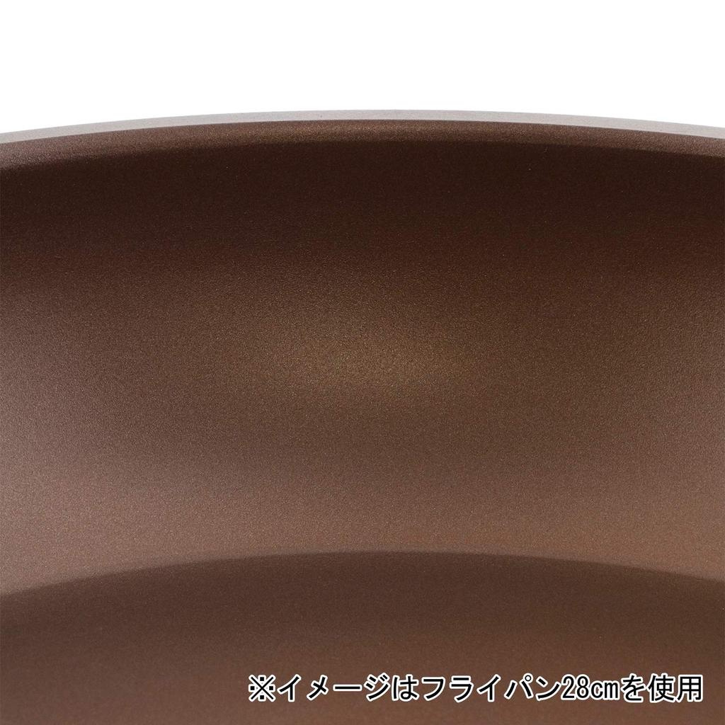 Bestco IH Deep Frying Pan Diamond Coated 26cm Arietta Next ND-8293