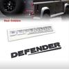 Для Defender Эмблема Значок Табличка с именем Дверь Боковая часть Крыло Логотип Автомобильный Стайлинг