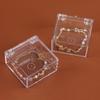 1 шт. модная коробка для хранения, дисплей для хранения, пылезащитная прозрачная акриловая коробка, подарочная коробка, квадратная флип-коробка