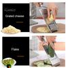 Vegetable Slicer Stainless Steel Food Slicer Removable Blade Kitchen Slicer Vegetable Cutter for Salads Cheese Fruit