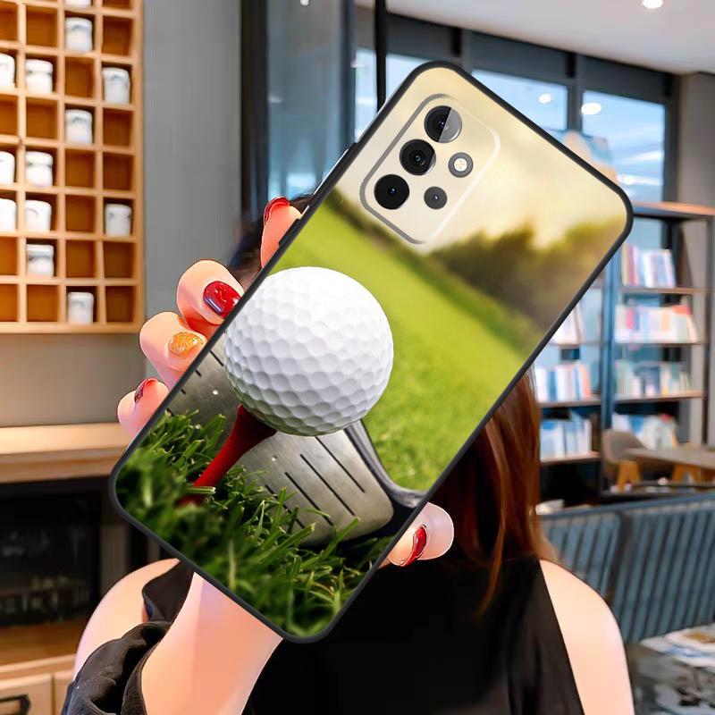 Sport Golf Ball Case For Samsung Galaxy A06 A05 A16 A26 A36 A56 A53 A32 A52 A33 A13 A55 A35 A15 A14 A34 A54