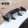 Car Universal Mini Spoiler Tail Wing Carbon Fiber Look Mini Modified Tail Wings Model Auto Styling Decoration Car