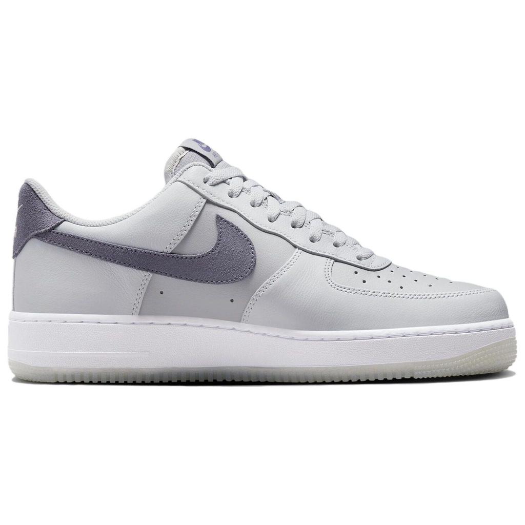 Nike Air Force 1 07 LV8 Pure Platinum Light Carbon Мужские кроссовки Серый Волк-Серый Белый FJ4170-001
