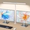 1Pc Desk Lamp, 3 Colors Stepless Dimming LED Desk Lamps for Home Office Adjustable Memory Desk Light with Clamp Touch Control