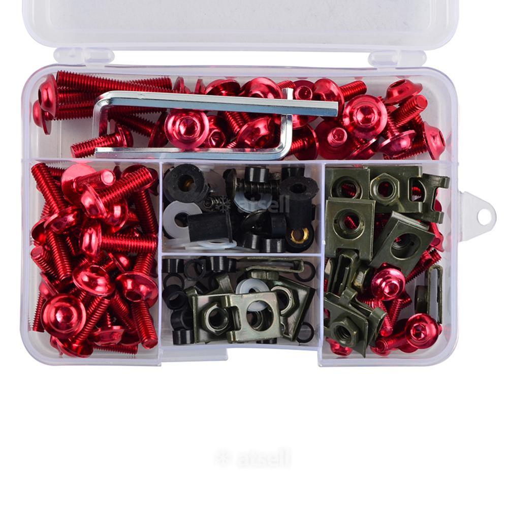 177 шт. болты для обтекателя мотоцикла, винты для корпуса, гайки для kawasaki z750 z900 z1000 z800 versys 650 er6n ninja 400 300