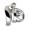 Chastity Belt for Men Short Chastity Device Male Chastity Belt 304 Stainless Steel Chastity Lock Adult Goods Sm Restraint Bondage Device (45mm)