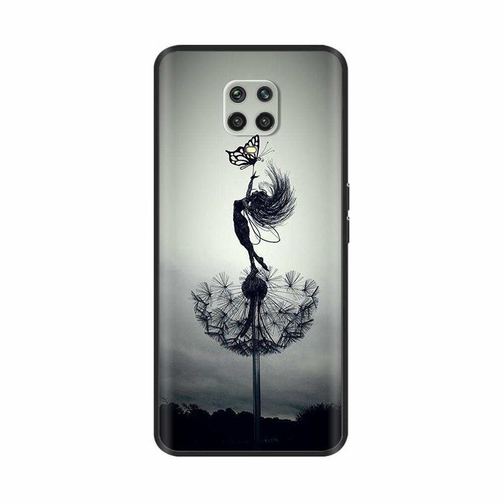 Чехол для Xiaomi Redmi Note 9 Pro Note 9 Силиконовый Мягкий ТПУ Чехлы для Телефона Для Redmi Note 9s Note 9 Promax Чехол Бампер Ударопрочный