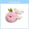 Plush Fruit Animal Keychain With Stretching Design For Kids And Collectors