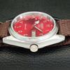 JAPAN VINTAGE REFURBISHED SEIKO 5 AUTOMATIC 6309A MENS RED DIAL WATCH a441267-4 Sk-a441267