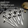 304 Stainless Steel Long Handle Ladle & Strainer Set