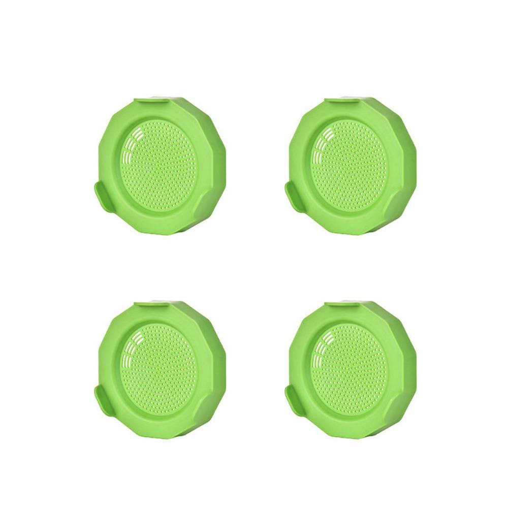 4pcs PP Mason Jar Sprouting Lid Mesh Sprout Cover Bean Seed Sprout Lid Crop Germination