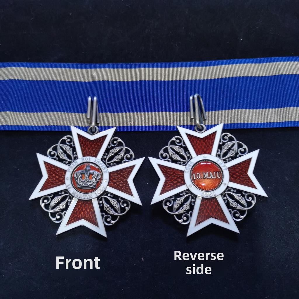 Экспортная перегравировка Большого коронованного креста Румынии